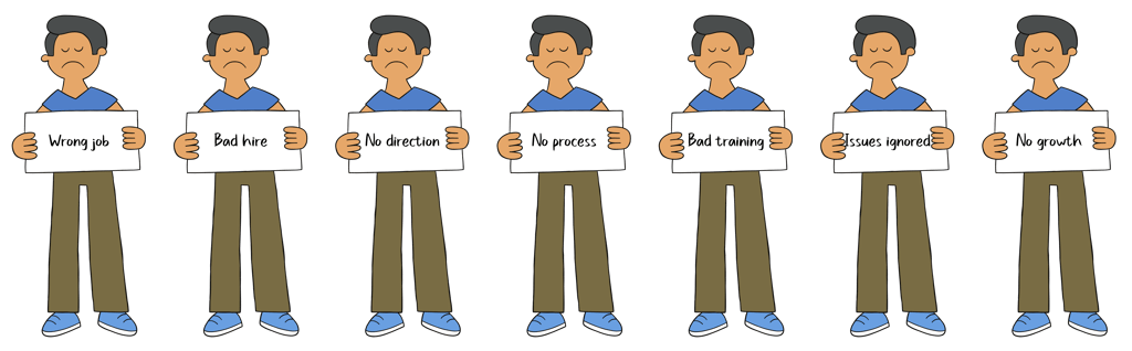 7 mistakes could lead to 7 bad hires
