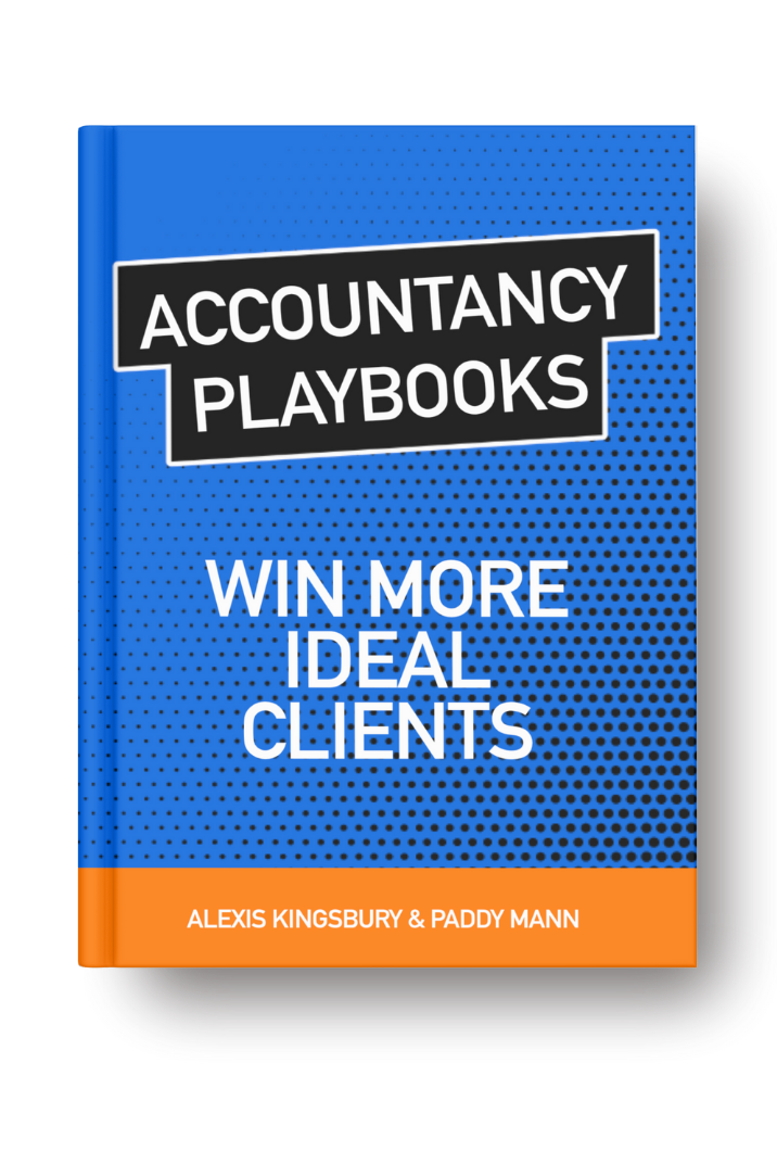 Ebook cover: Accountancy Playbook: Win More Ideal Clients