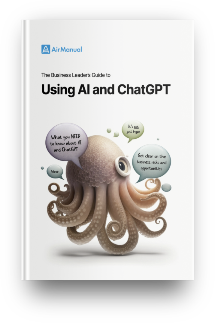 Ebook cover: The Business Leader's Guide to AI and ChatGPT